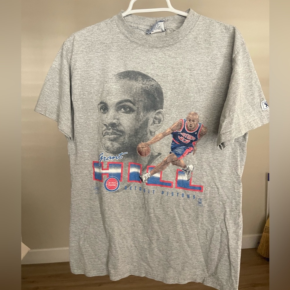 vintage rare grant hill kids xl/adult small 90s lee sport
